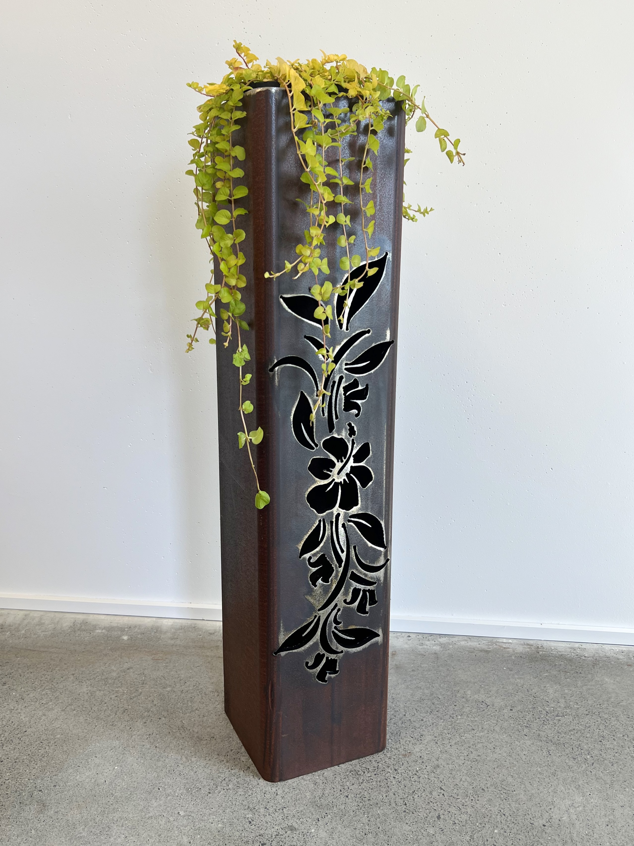 Plant Stand - Corten Steel - Column